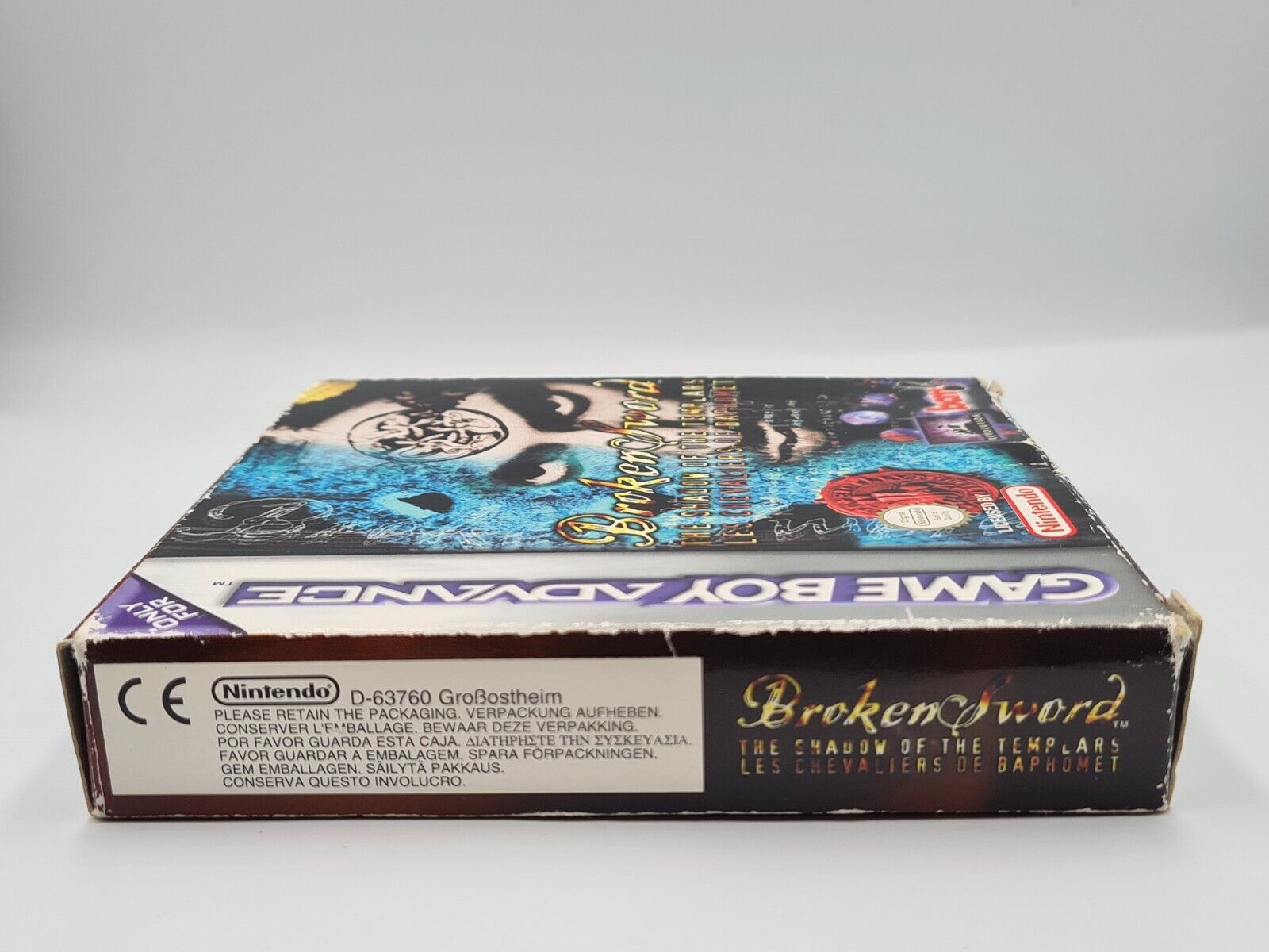 Game Boy Advance Broken Sword Shadow of The Templars mit OVP und Anleitung EUR - T-Retro-Games 