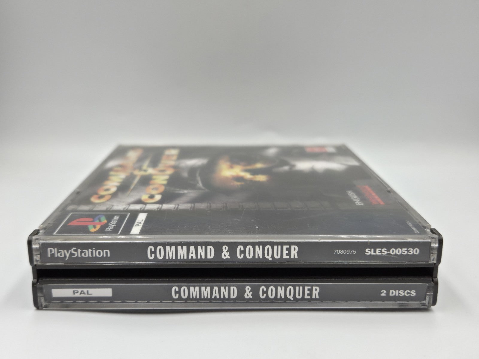 PS1 Playstation 1 Command & Conquer mit OVP und Anleitung Englisch 2 Discs 