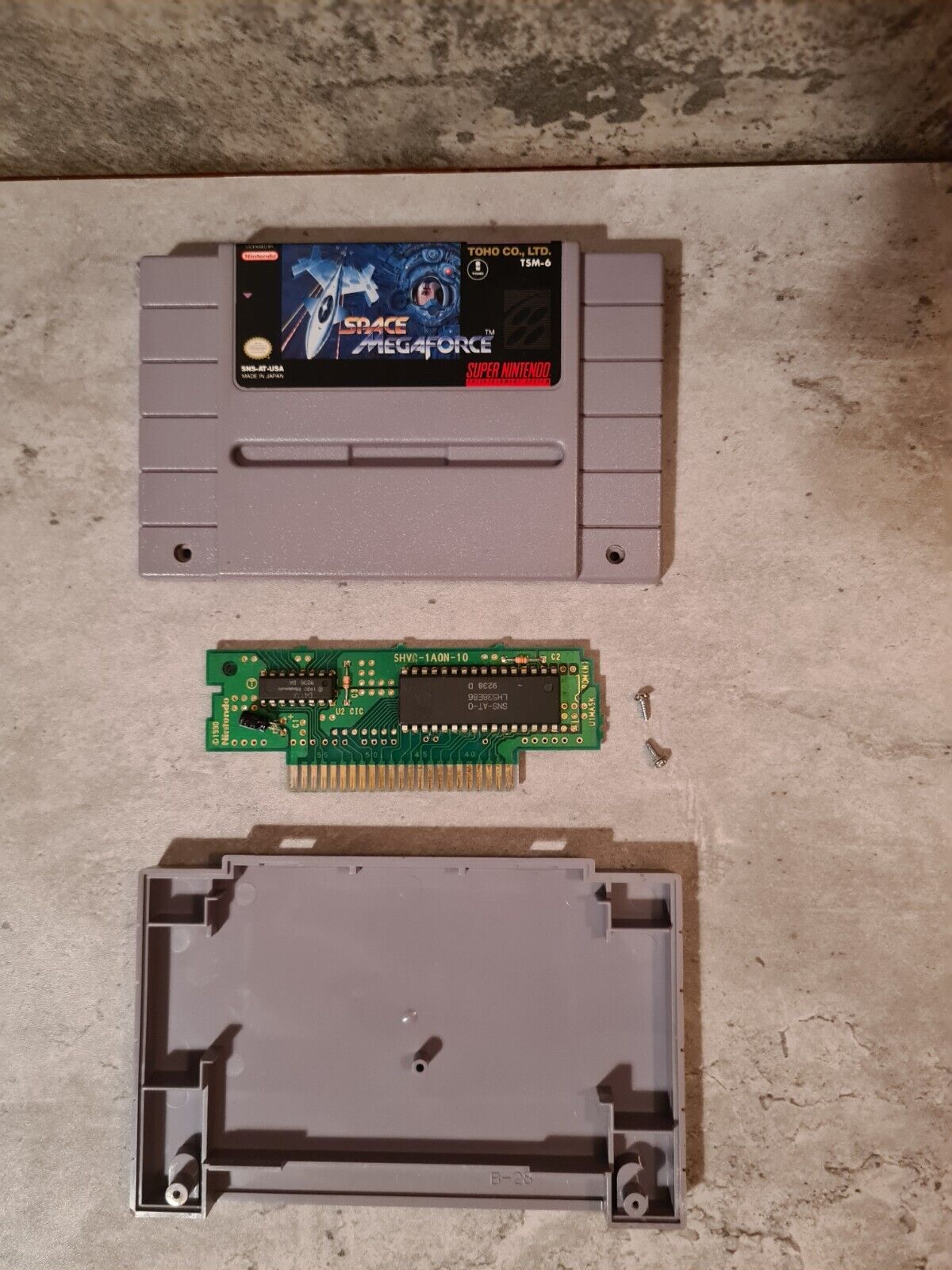 SNES Super Nintendo Space MegaForce NTSC USA Modul - T-Retro-Games 
