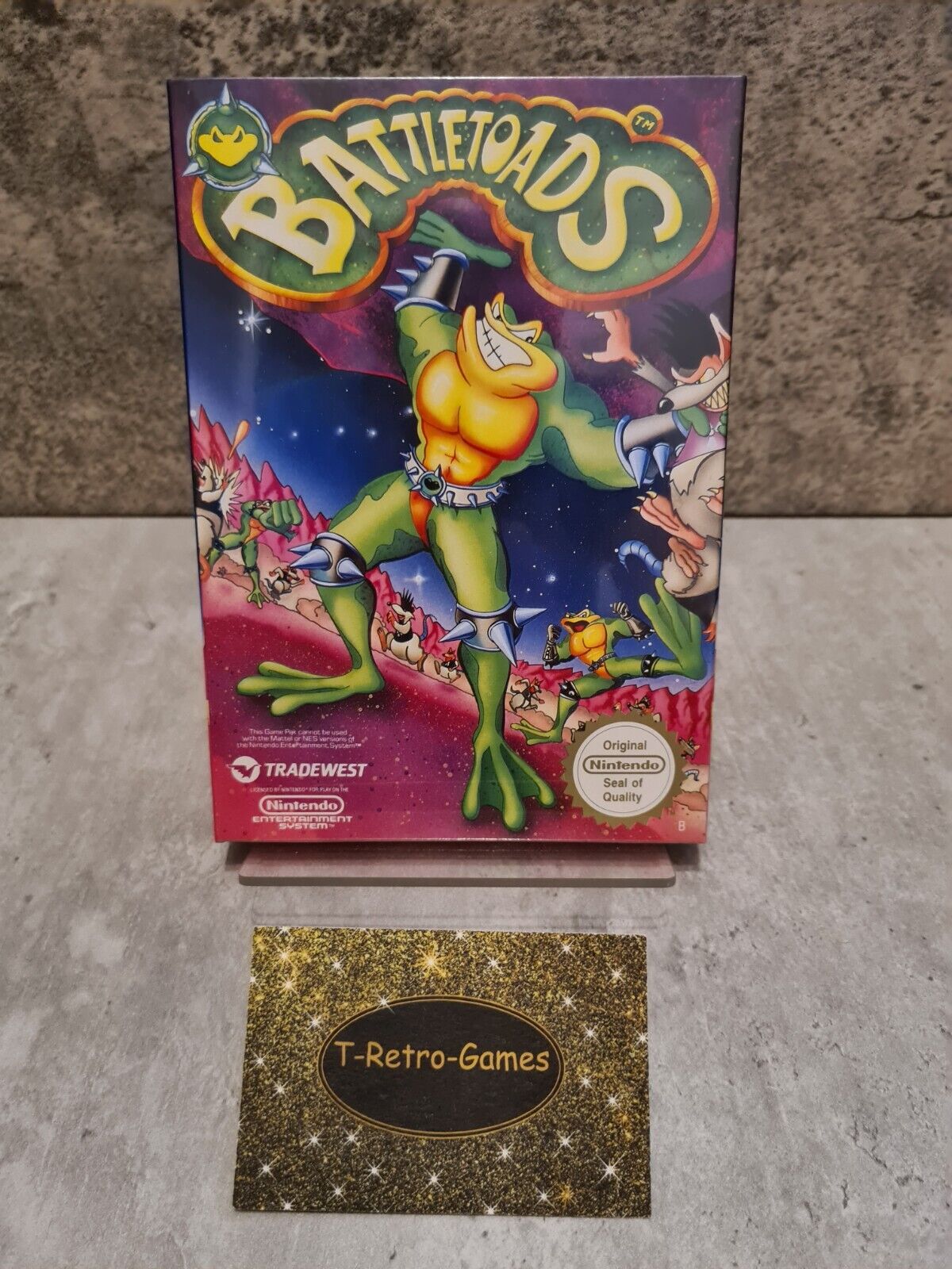 NES Battletoads Sealed PAL B Neu New NES-GP - T-Retro-Games 