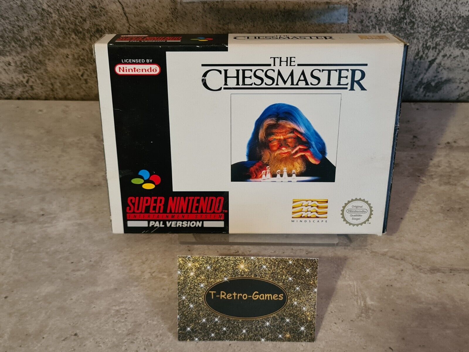 SNES Super Nintendo The Chessmaster mit OVP und Anleitung NOE - T-Retro-Games 