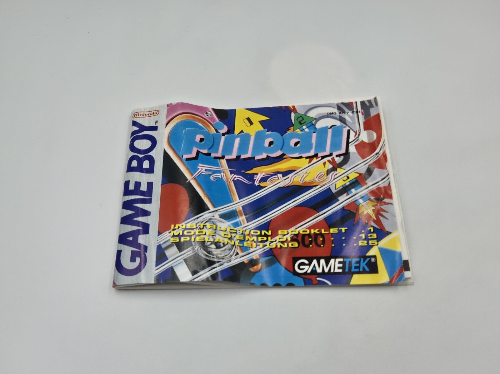 Nintendo Game Boy Spiel Pinball Fantasies mit OVP und Anleitung EUR