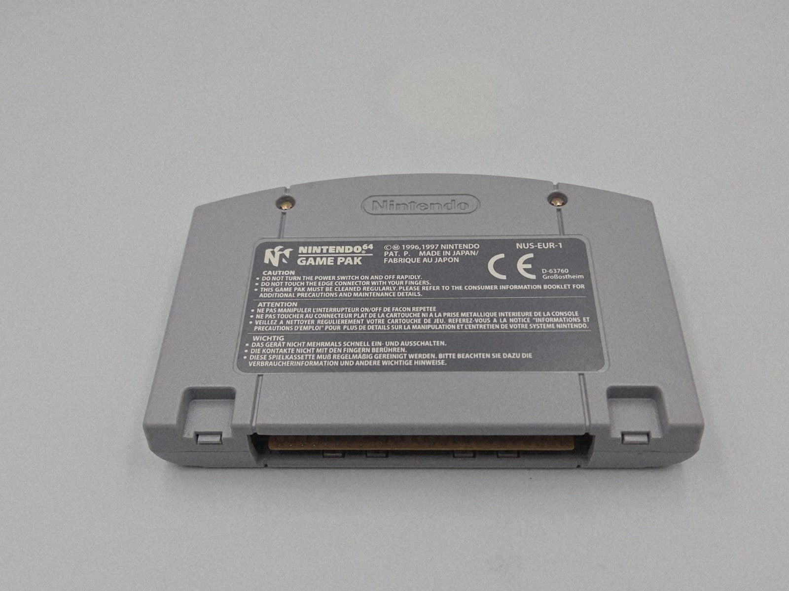 N64 Nintendo 64 International Superstar Soccer 2000 mit OVP und Anleitung EUR