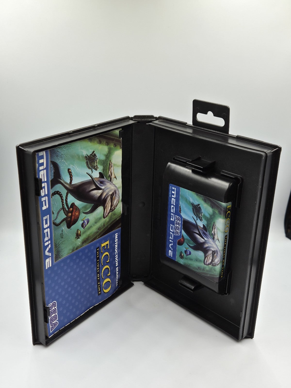 Sega Mega Drive Spiel Ecco The Tides of Time mit OVP und Anleitung Multilingual 