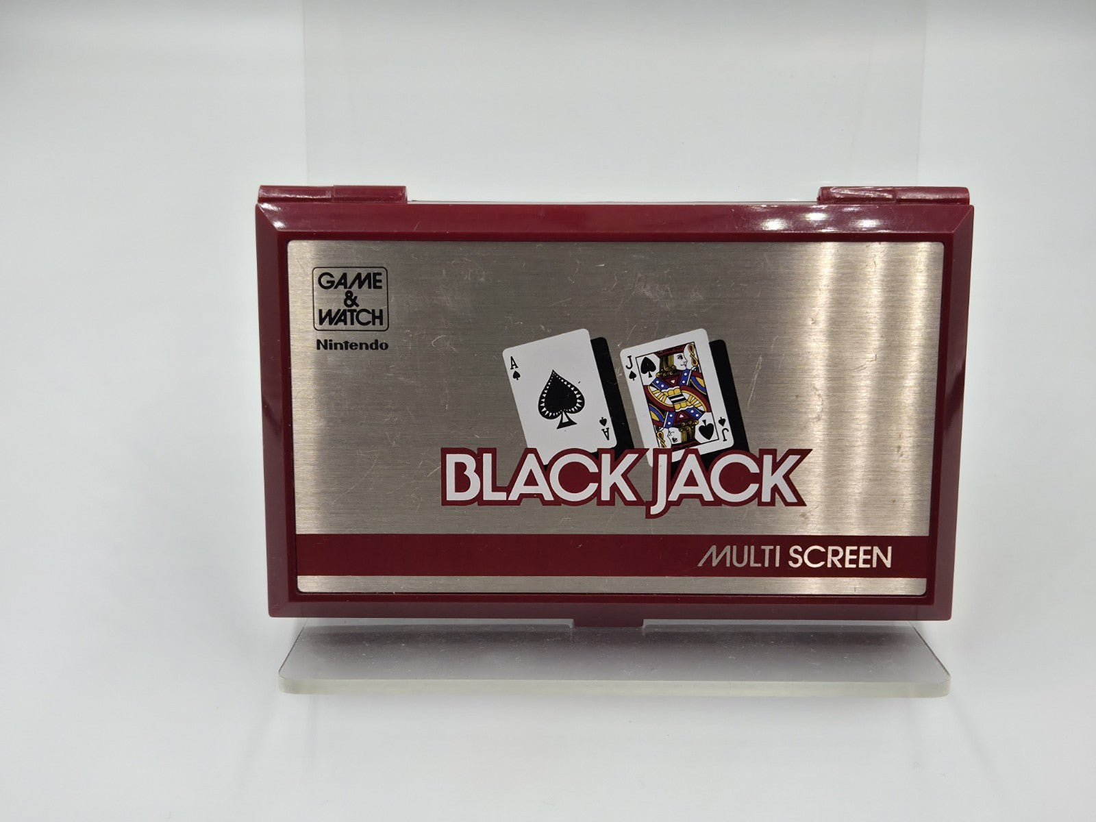 Nintendo Game & Watch Black Jack Konsole Console 1985 Multi Screen BJ-60