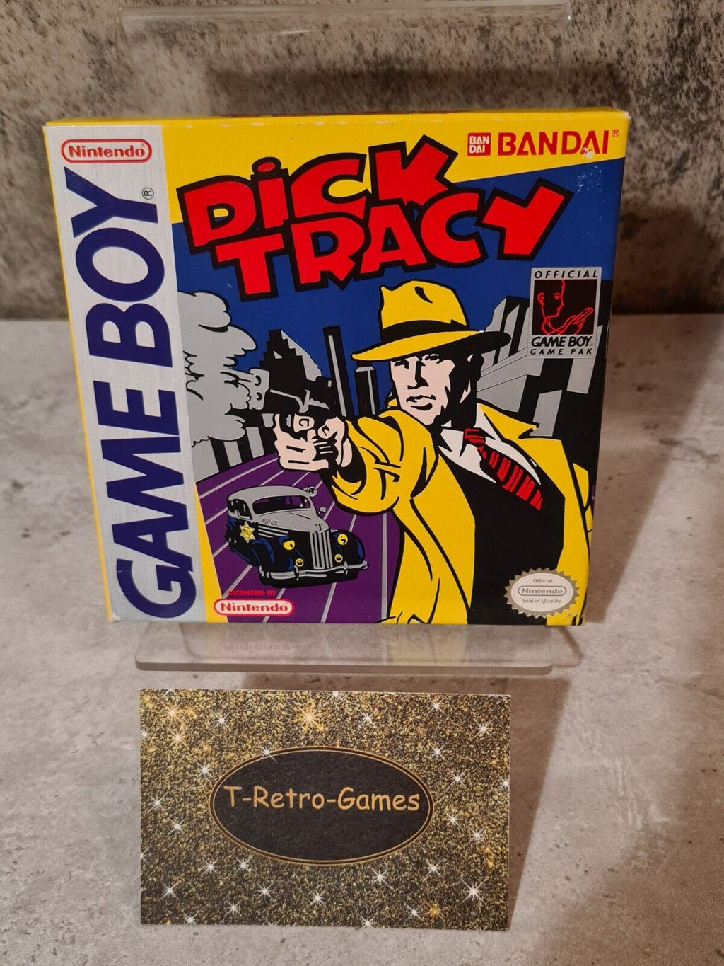 Nintendo Game Boy Classic Dick Tracy mit OVP und Anleitung USA - T-Retro-Games 