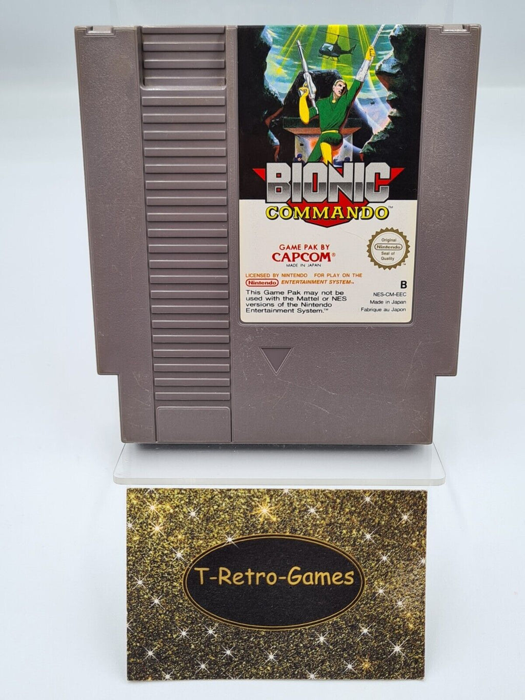 Nintendo NES Bionic Commando Modul EEC - T-Retro-Games 