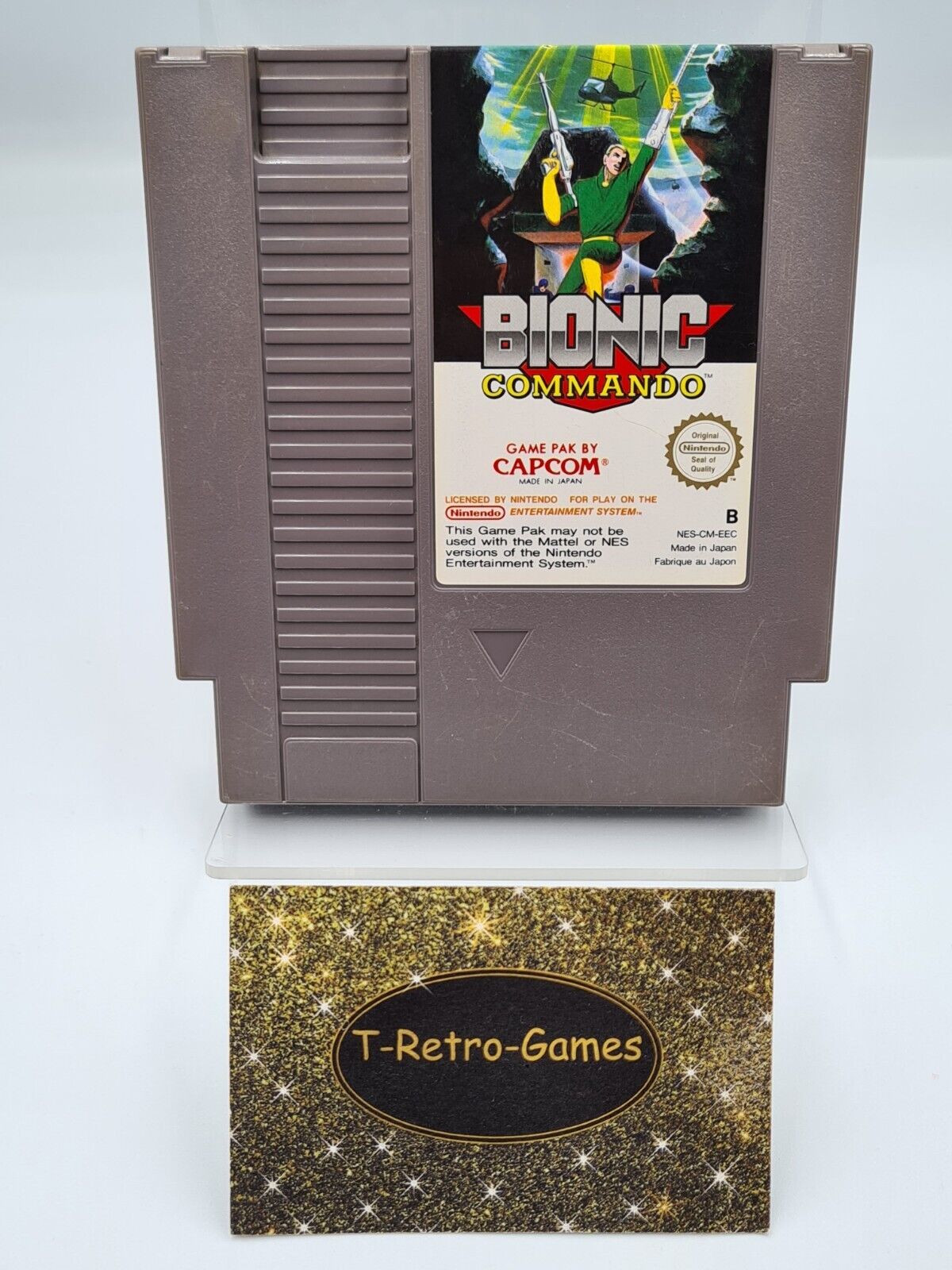 Nintendo NES Bionic Commando Modul EEC - T-Retro-Games 