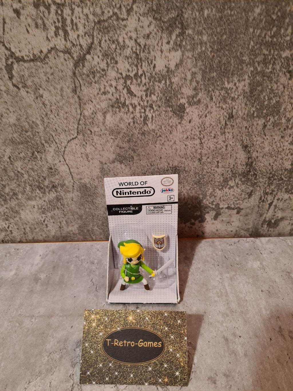 World of Nintendo Collectible Figur Figurine Link Neu New Sealed - T-Retro-Games 