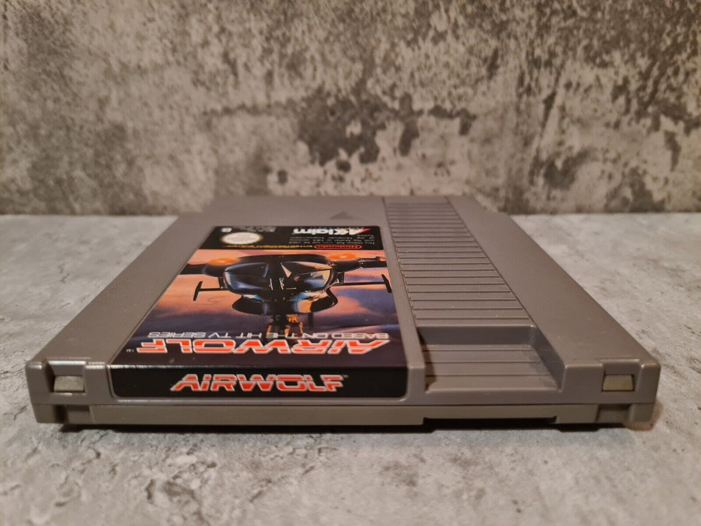Nintendo NES Spiel Airwolf Modul EEC - T-Retro-Games 