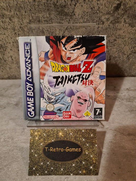 Nintendo Gameboy Advance Dragonball Z Taiketsu mit OVP und Anleitung EUR - T-Retro-Games 