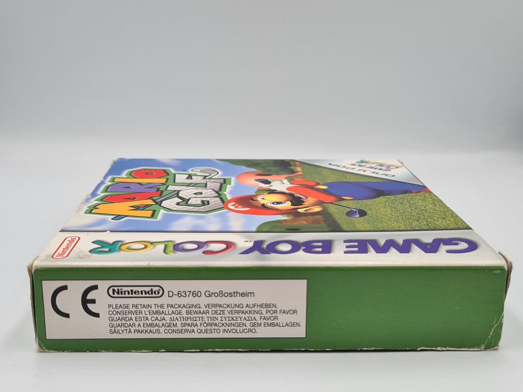 Nintendo Game Boy Color Mario Golf mit OVP und Anleitung EUR - T-Retro-Games 