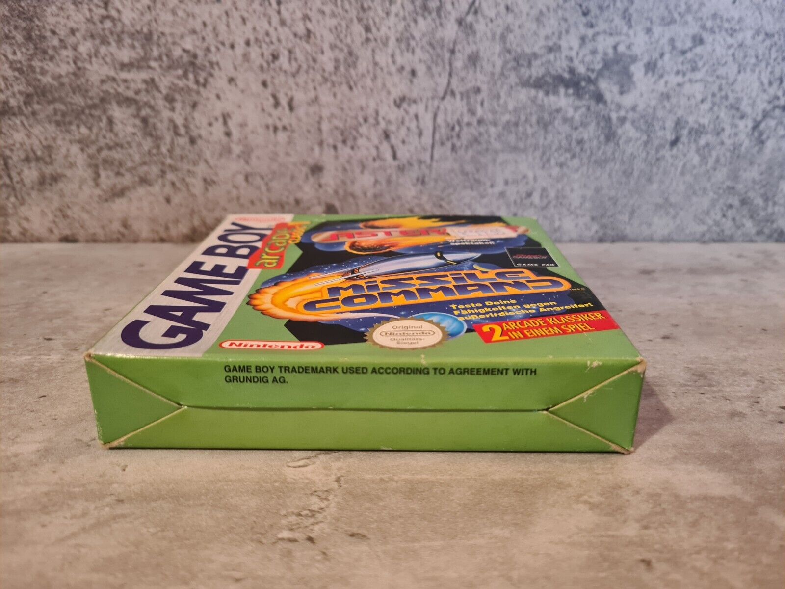 Game Boy Arcade Classic 1 Asteroids Missile Command mit OVP und Anleitung NOE - T-Retro-Games 