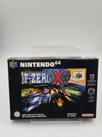 N64 Nintendo 64 Spiel F-Zero X mit OVP und Anleitung FAH