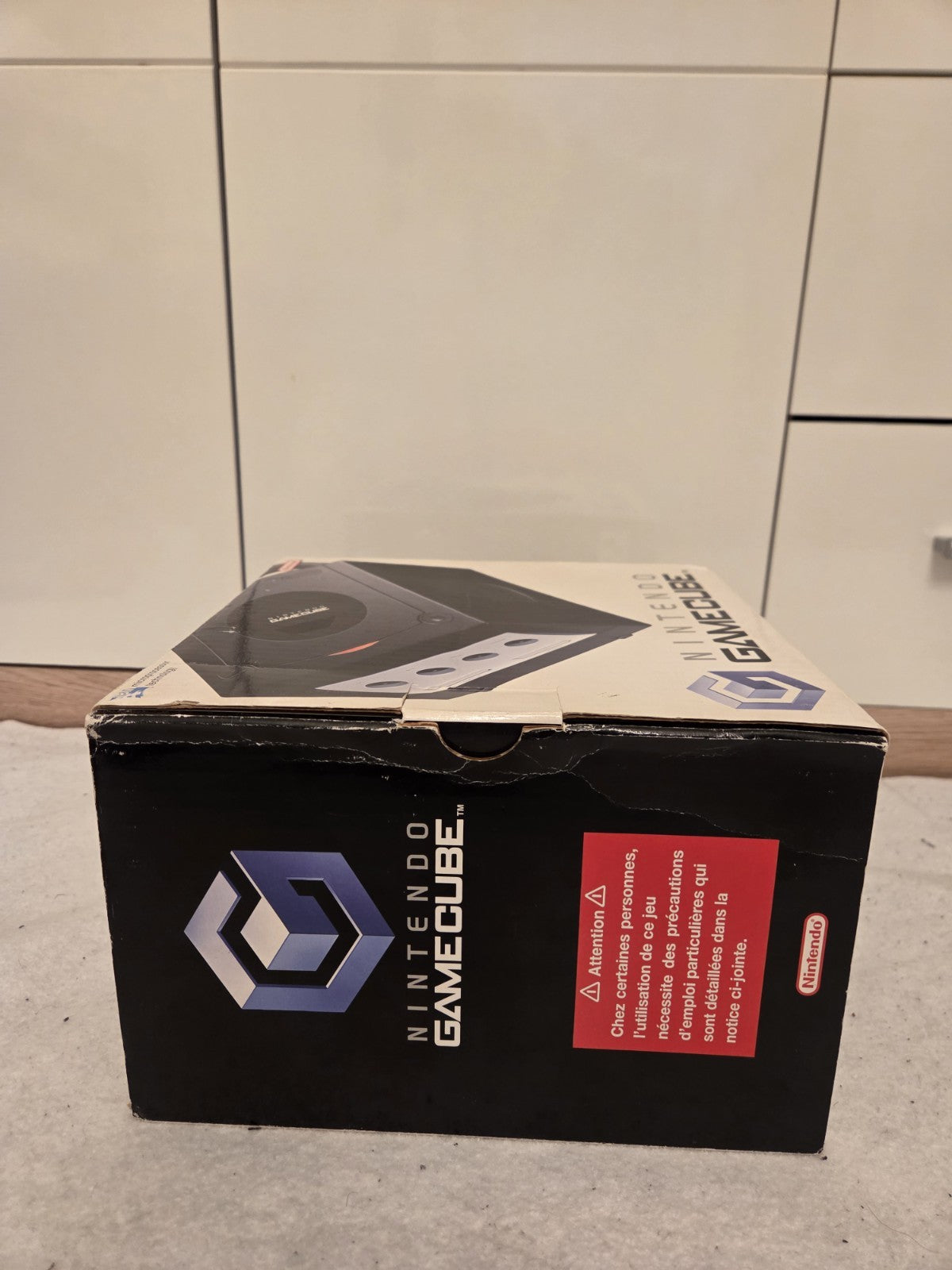 Nintendo GameCube Konsole Console Schwarz Black mit Controller + Kabeln OVP