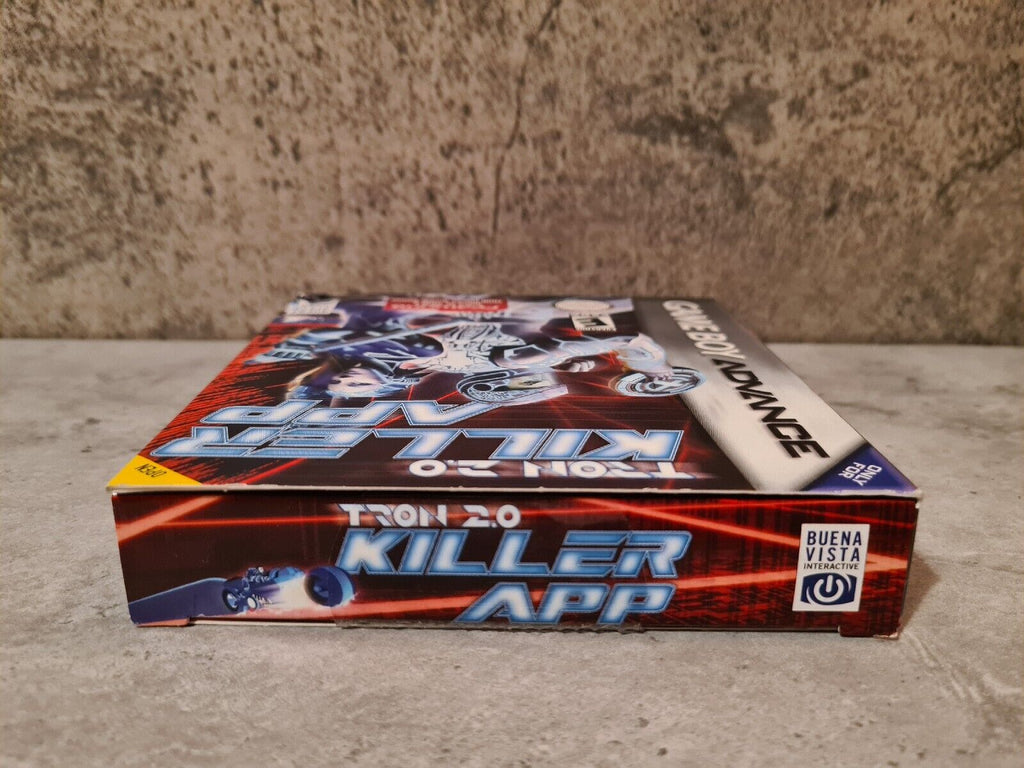 Nintendo Gameboy Advance Tron 2.0 Killer APP mit OVP und Anleitung + Poster USA - T-Retro-Games 
