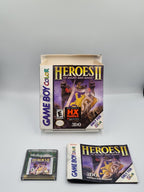 Nintendo Game Boy Color Heroes II Of Might And Magic mit OVP und Anleitung USA - T-Retro-Games 