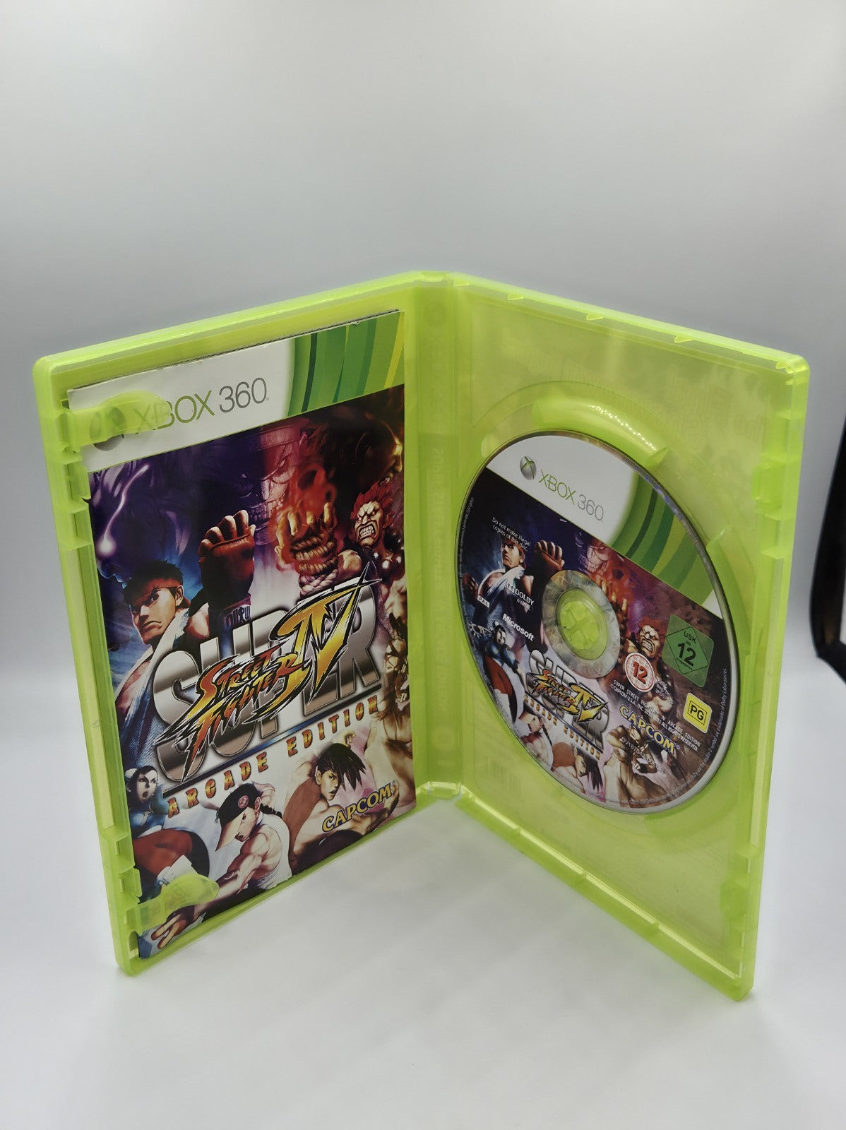 XBOX360 Spiel Super Street Fighter IV Arcade Edition mit OVP und Anleitung 