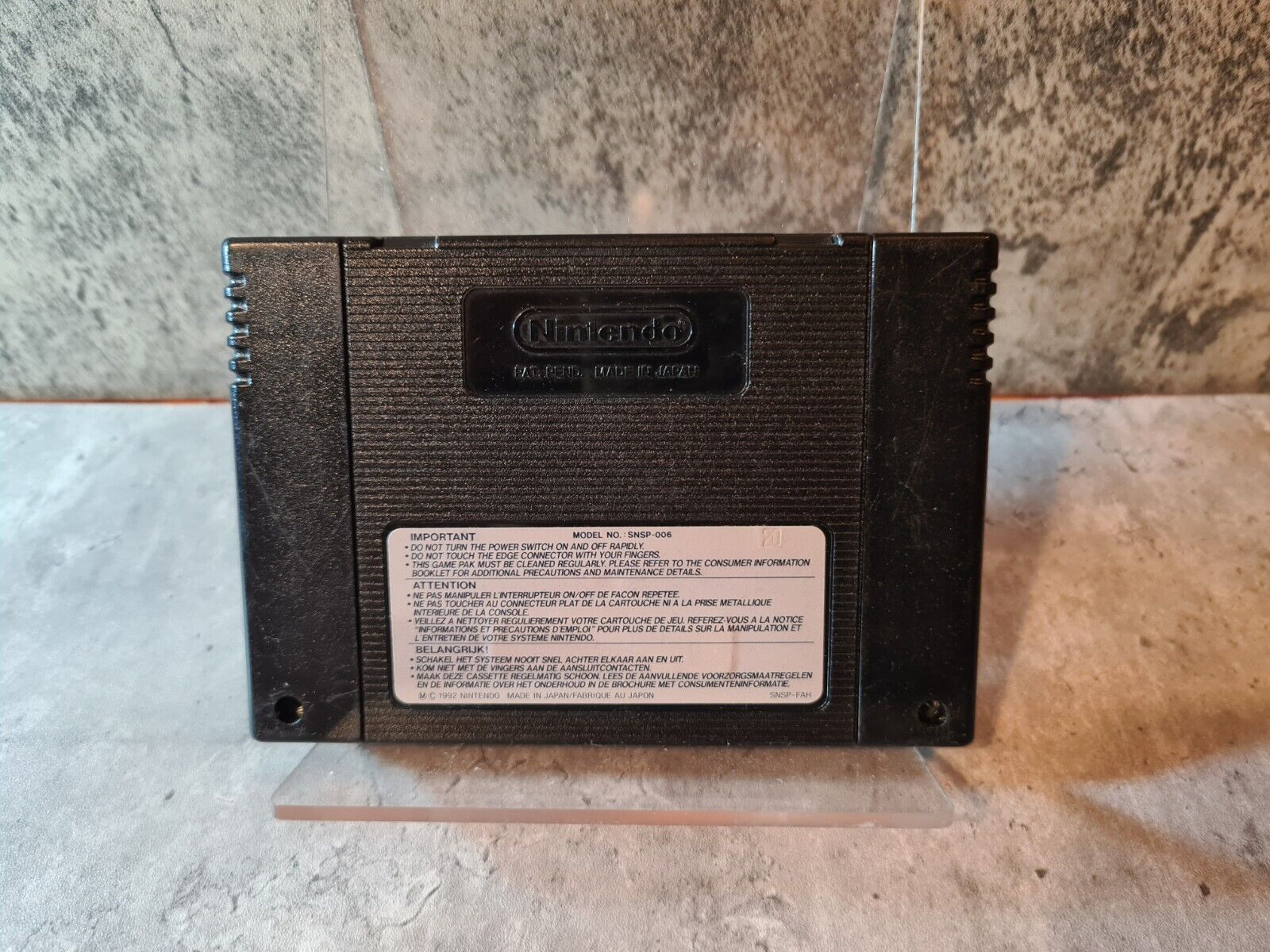 SNES Super Nintendo Killer Instinct Modul FAH - T-Retro-Games 