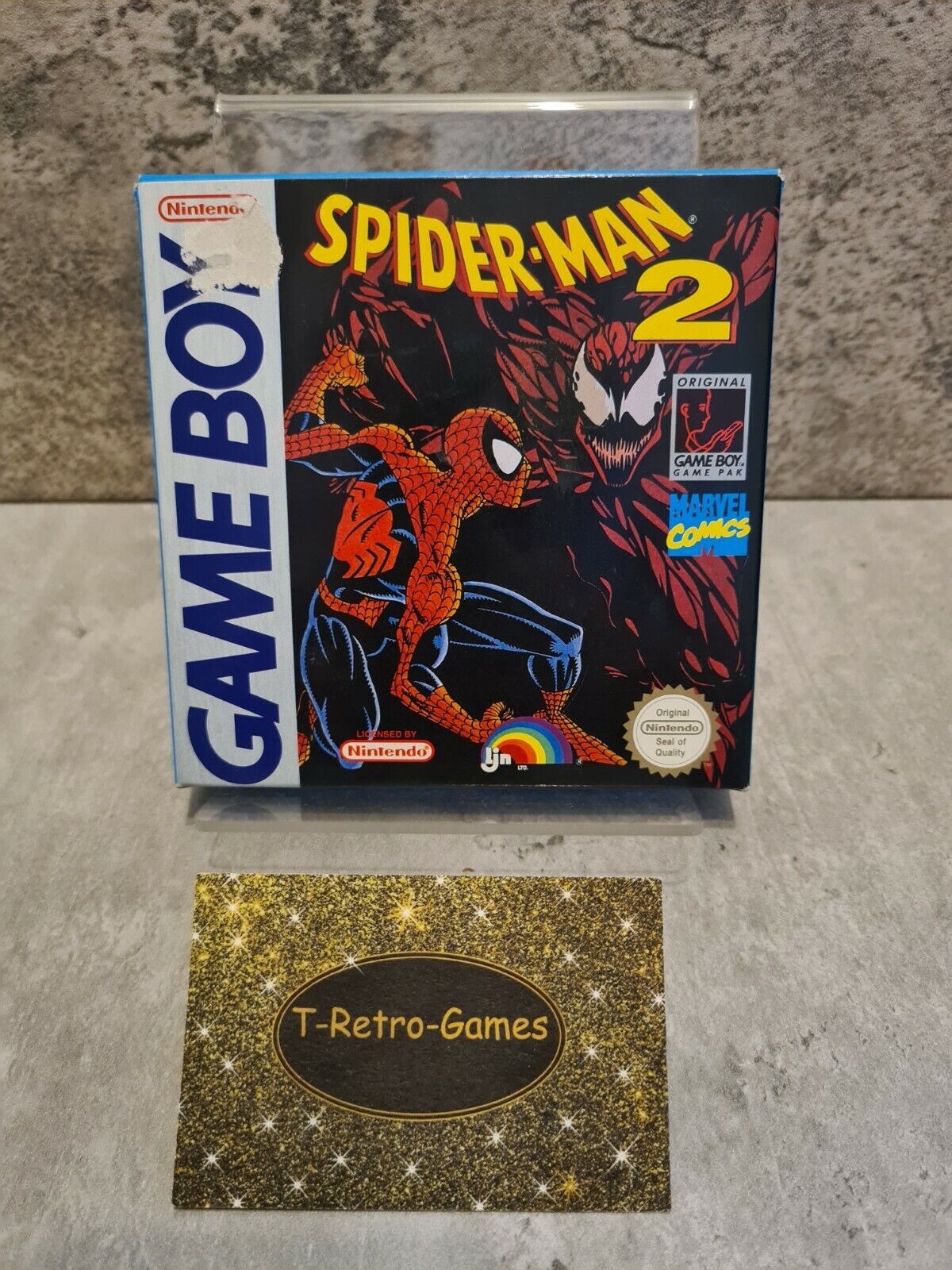 Game Boy Classic Spider-Man 2 mit OVP und Anleitung NOE - T-Retro-Games 