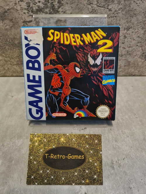 Game Boy Classic Spider-Man 2 mit OVP und Anleitung NOE - T-Retro-Games 