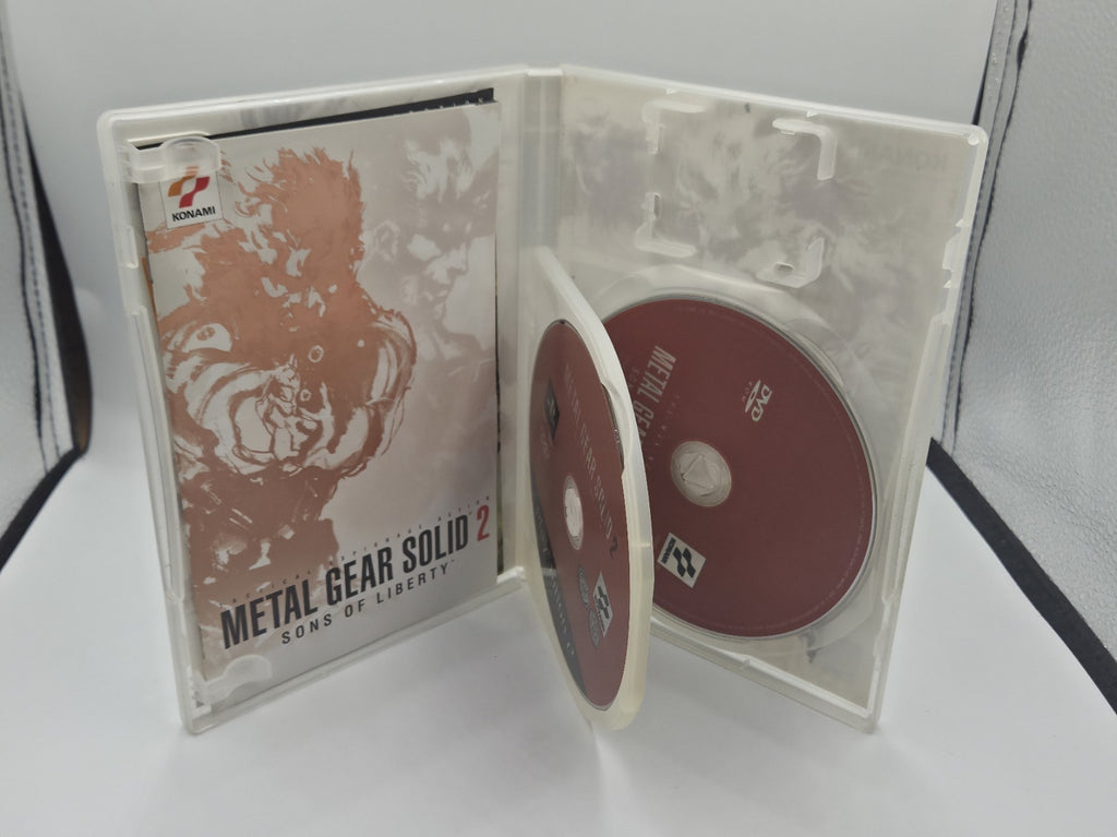 PS2 Metal Gear Solid 2 Sons of Liberty mit OVP+Anleitung  + Bonus DVD Deutsch 