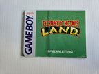 Nintendo Game Boy Classic Donkey Kong Land Instruction Booklet GPS