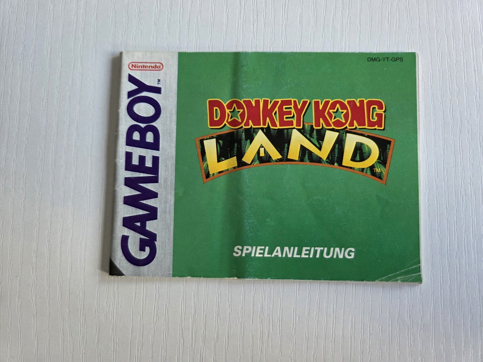 Nintendo Game Boy Classic Donkey Kong Land Instruction Booklet GPS