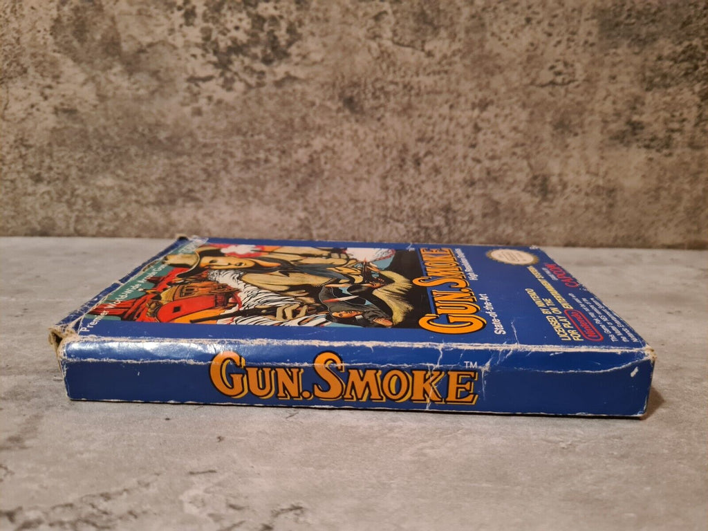 NES Gun Smoke mit OVP und Anleitung FRG - T-Retro-Games 