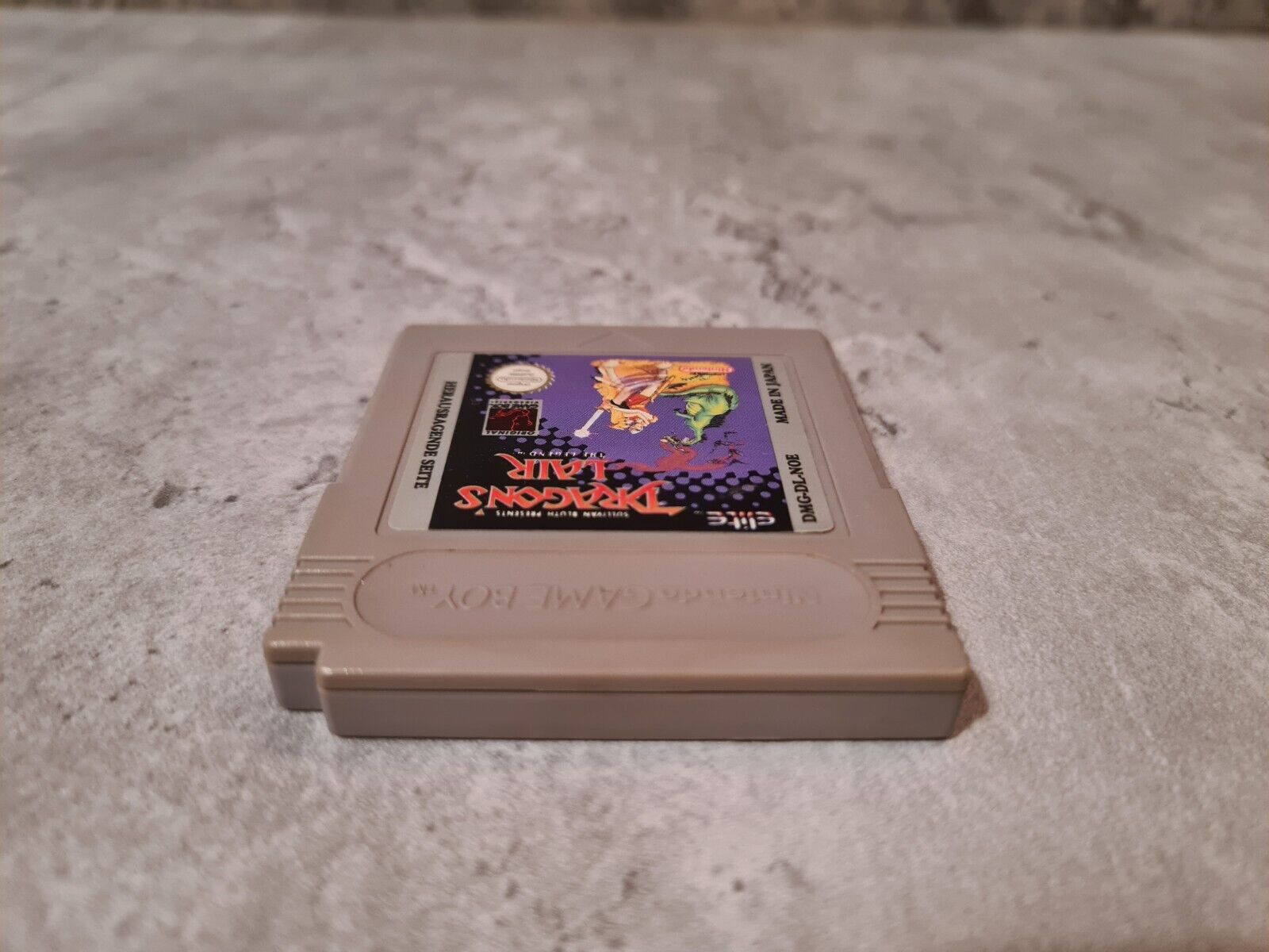 Nintendo Gameboy Classic Spiel Dragon's Lair Modul NOE - T-Retro-Games 