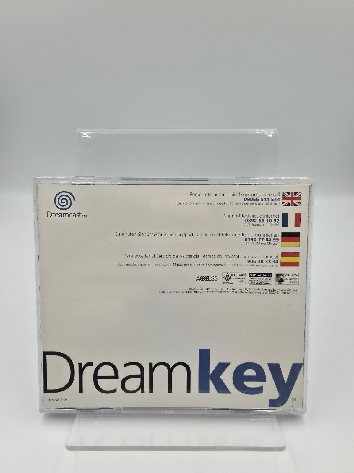 Sega Dreamcast Dream Key OVP Internet Browser Disc