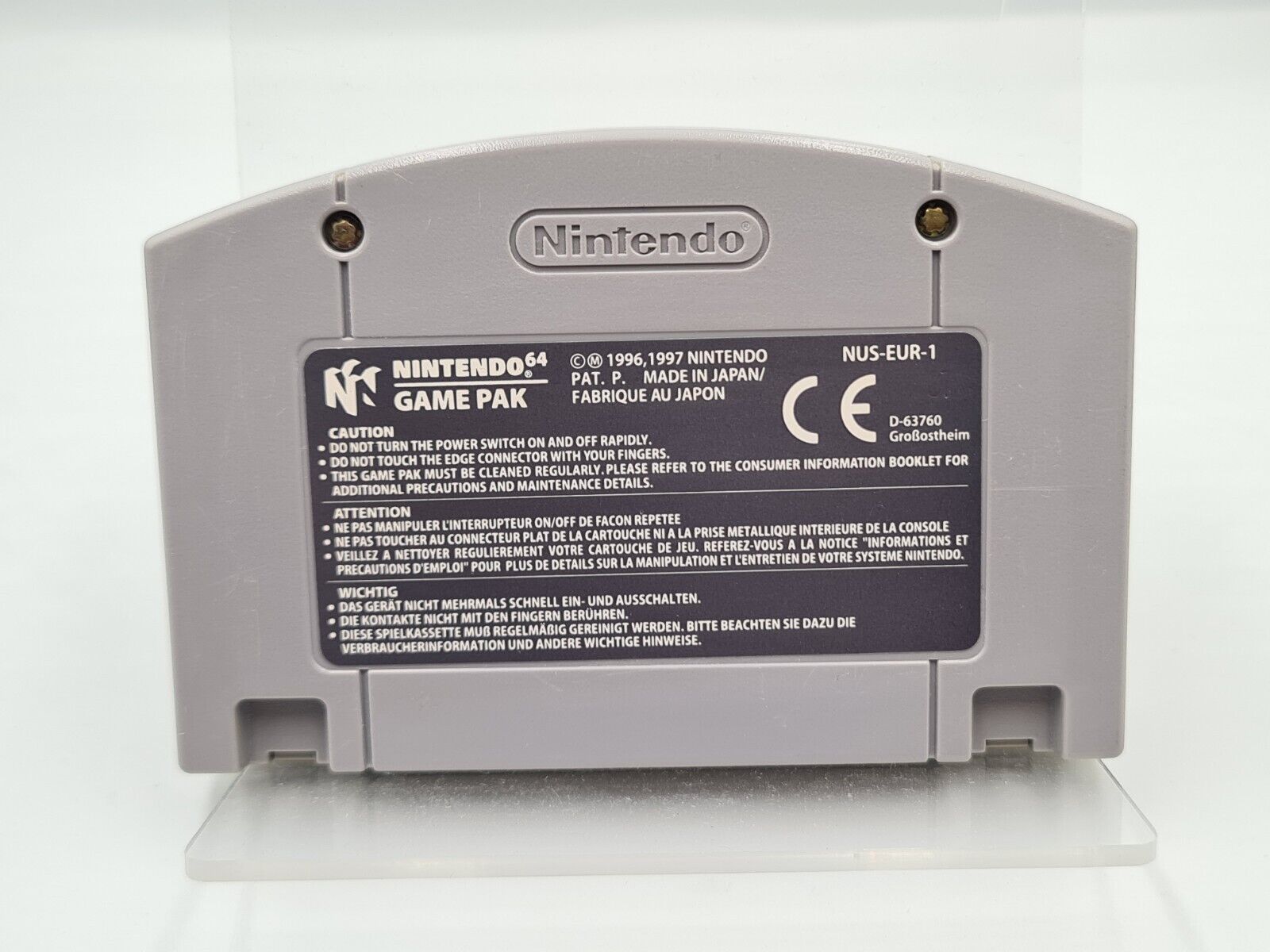 N64 Nintendo 64 Blues Brothers 2000 Modul EUR - T-Retro-Games 