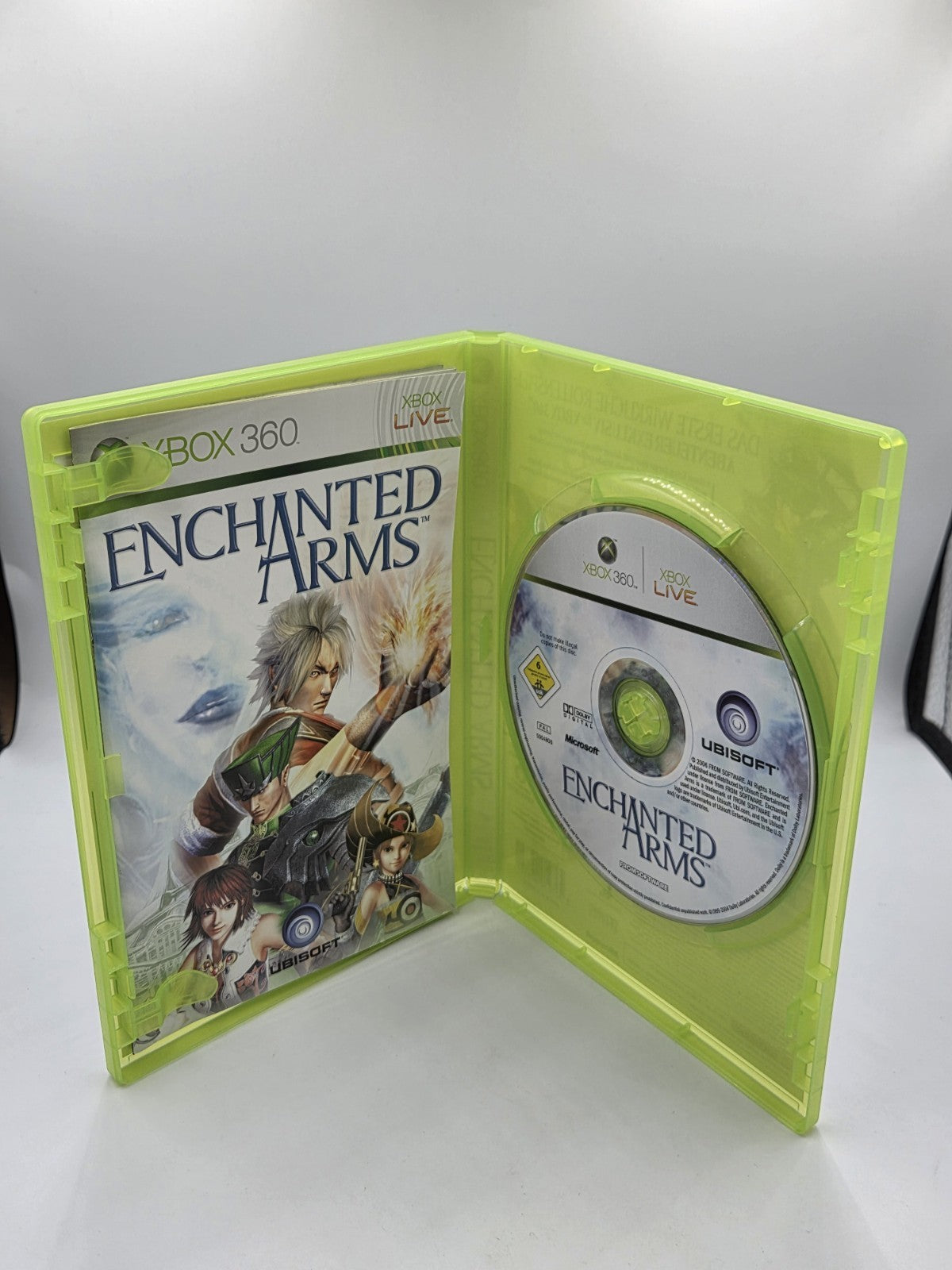 XBOX360 Spiel Enchanted Arms mit OVP und Anleitung Deutsch 