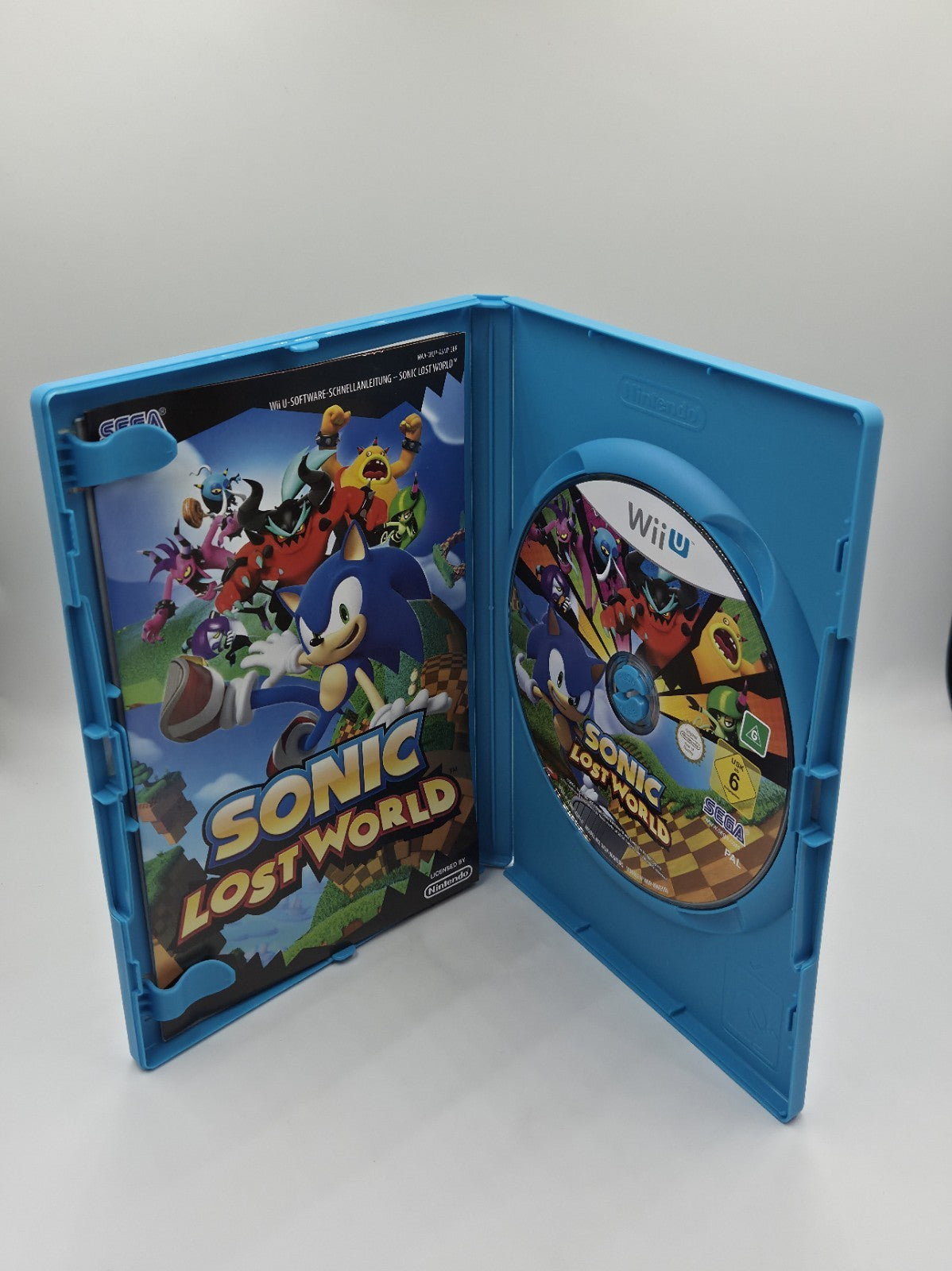 Nintendo Wii U Spiel Sonic Lost World  OVP