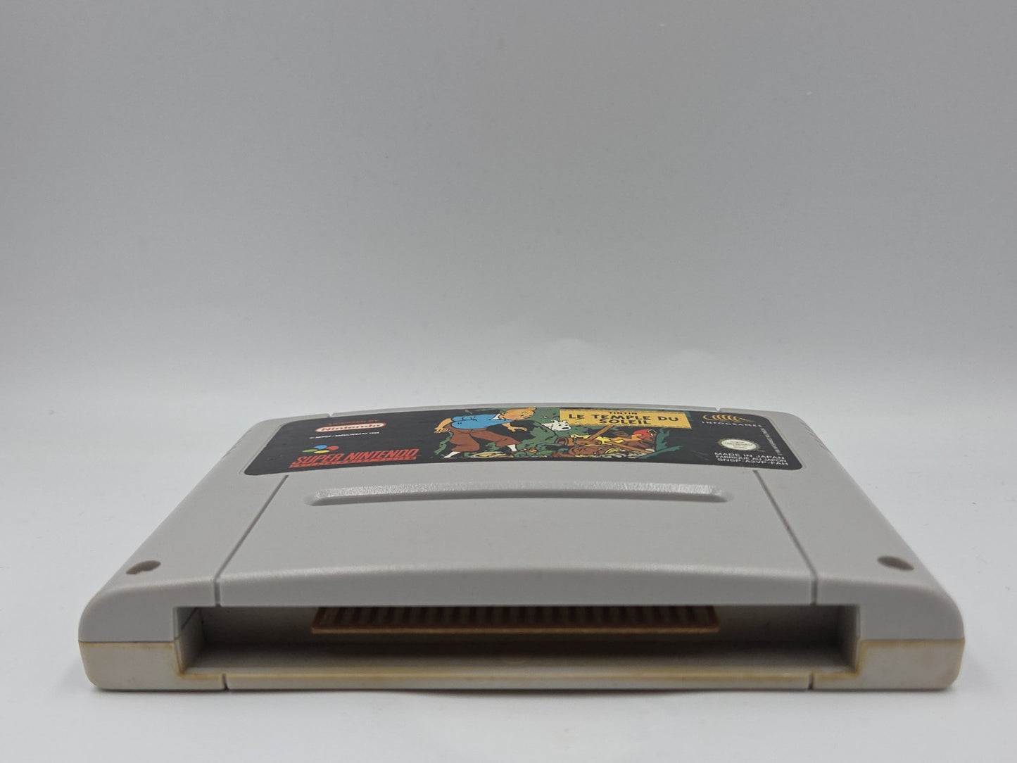 SNES Super Nintendo Spiel TinTin Le Temple Du Soleil FAH Modul
