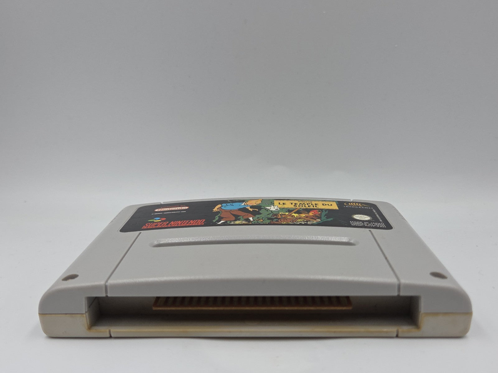 SNES Super Nintendo Spiel TinTin Le Temple Du Soleil FAH Modul