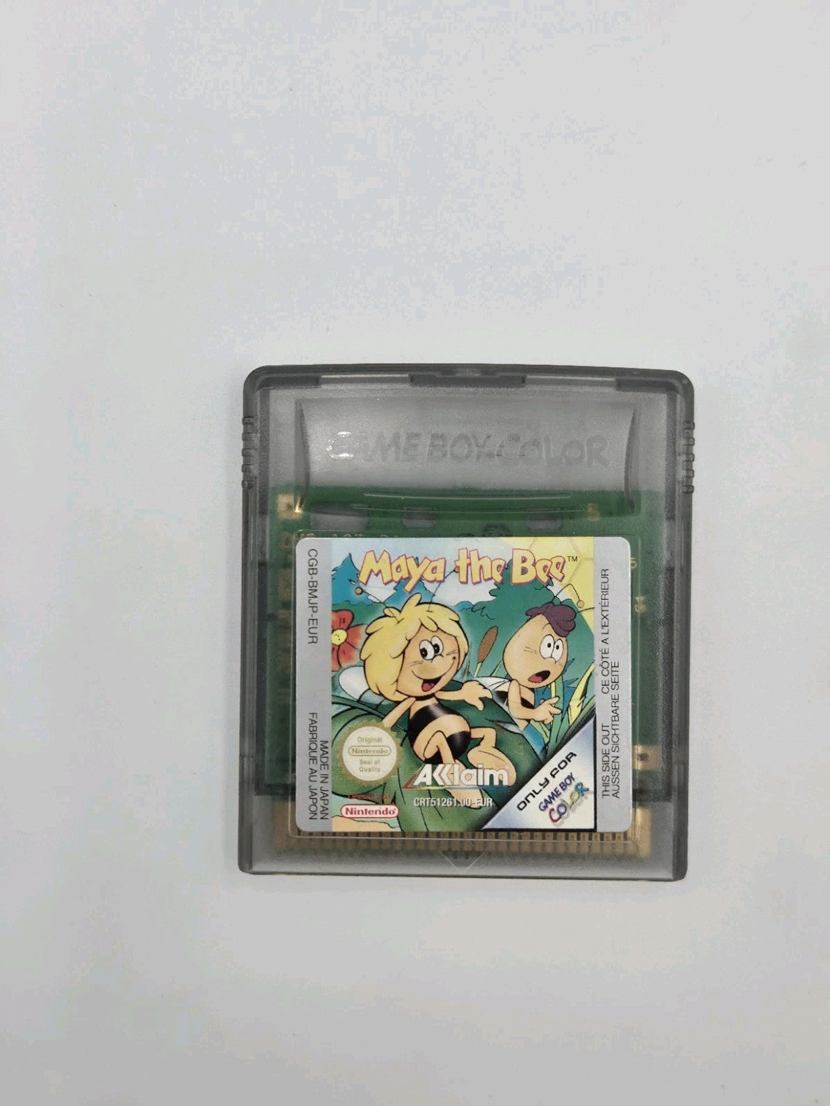 Game Boy Color Biene Maja auf der Klatschmohnwiese mit OVP und Anleitung NOE