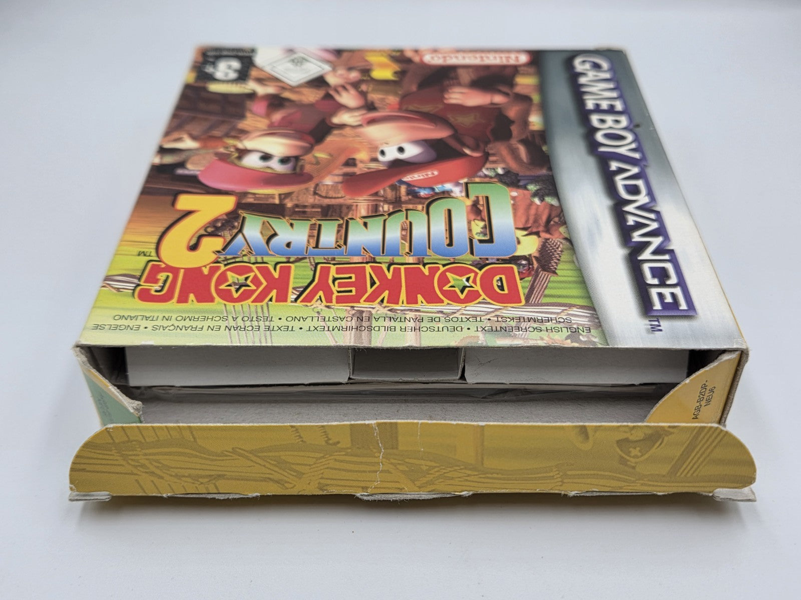 Nintendo Game Boy Advance Donkey Kong Country 2 mit OVP und Anleitung EUR