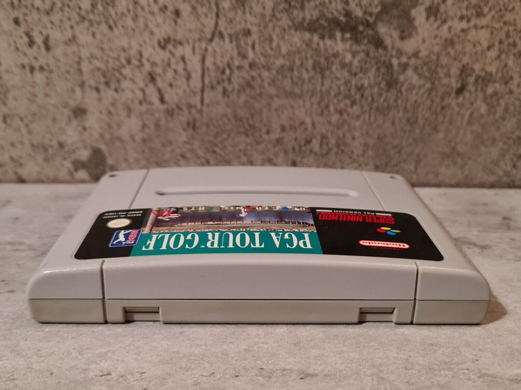 SNES Super Nintendo PGA Tour Golf Modul UKV - T-Retro-Games 