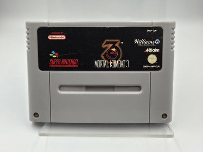 SNES Super Nintendo Spiel Mortal Kombat 3 Modul EUR