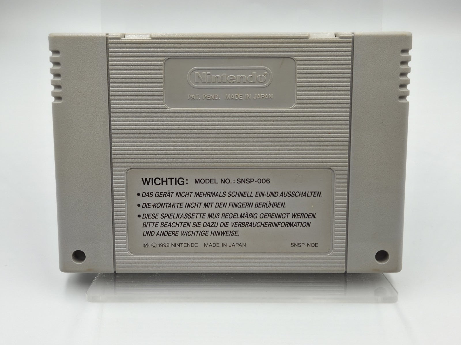 SNES Super Nintendo Looney Tunes Road Runner Modul NOE