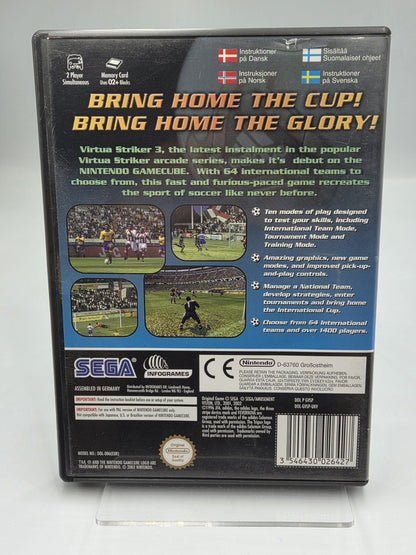 Nintendo GameCube Virtua Striker 3 Ver. 2002 mit OVP und Anleitung UKV