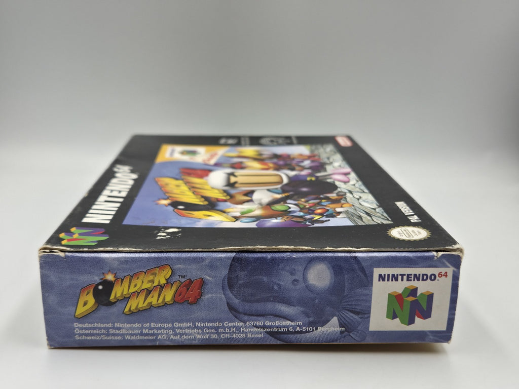 N64 Nintendo 64 Bomberman 64 mit OVP und Anleitung NOE