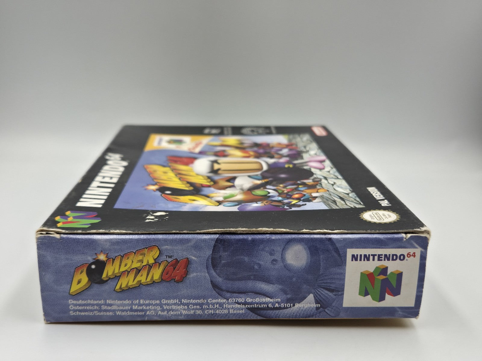 N64 Nintendo 64 Bomberman 64 mit OVP und Anleitung NOE