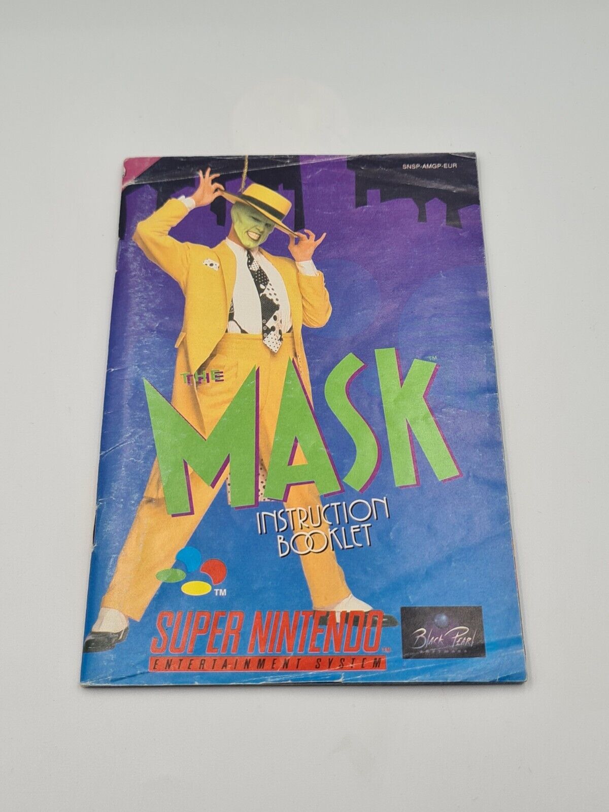 SNES Super Nintendo The Mask mit OVP und Anleitung EUR - T-Retro-Games 