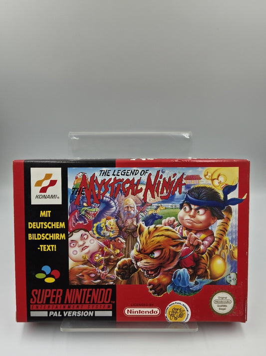Super Nintendo The Legend of The Mystical Ninja mit OVP und Anleitung NOE/SFRG
