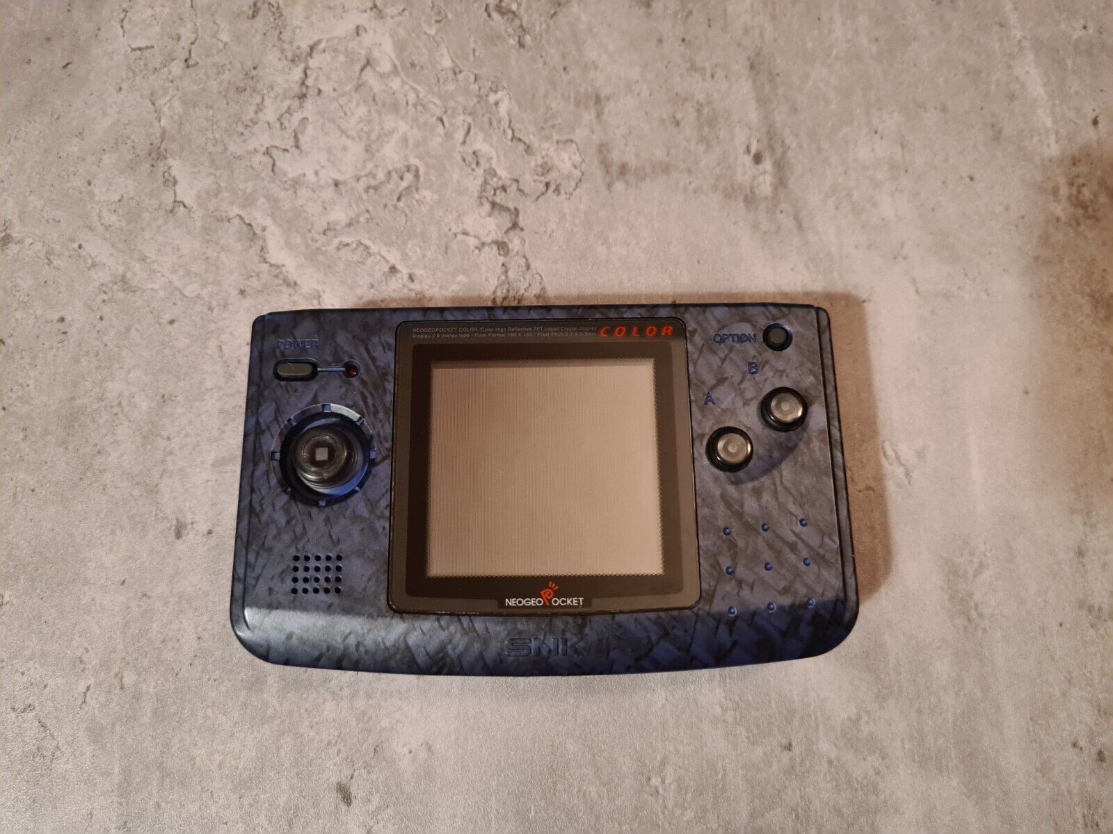 NeoGeo Pocket Color Konsole Console Carbon Japan SNK OVP - T-Retro-Games 