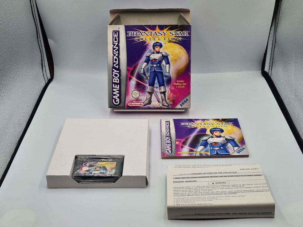 Game Boy Advance Phantasy Star Collection mit OVP und Anleitung EUR - T-Retro-Games 