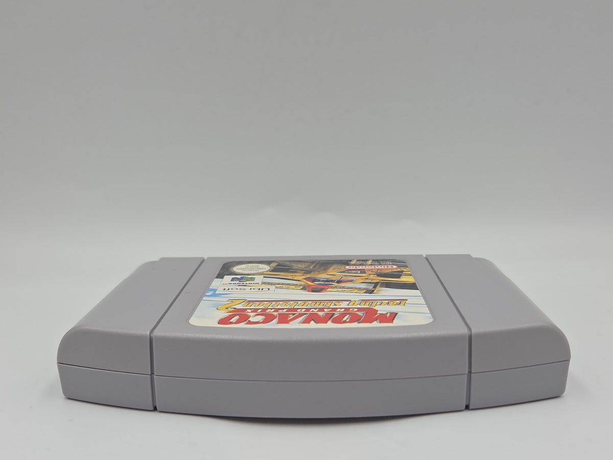 N64 Nintendo 64 Spiel Monaco Grand Prix Racing Simulation 2  Modul EUR