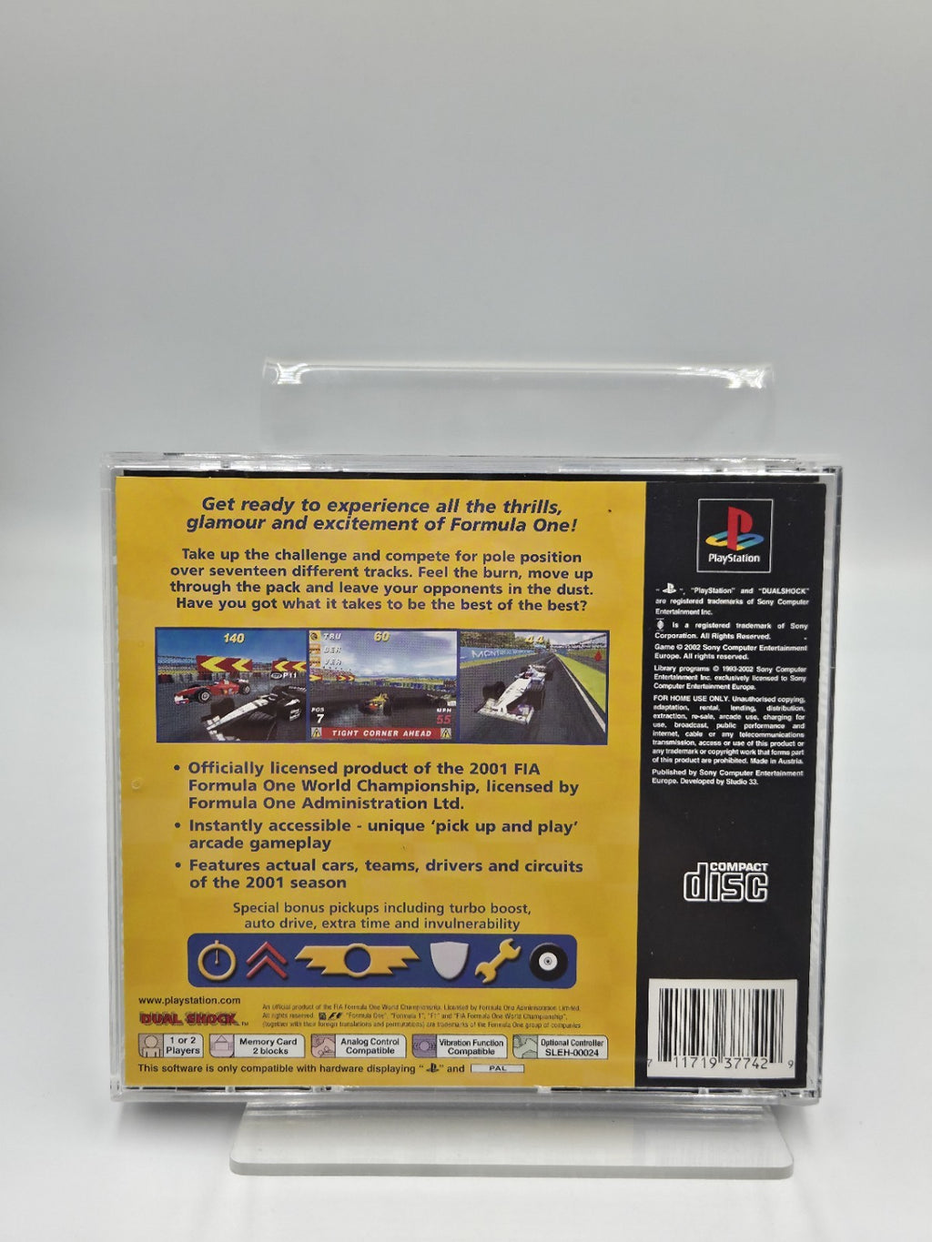 PS1 Playstation 1 Spiel Formula One Arcade mit OVP und Anleitung Englisch